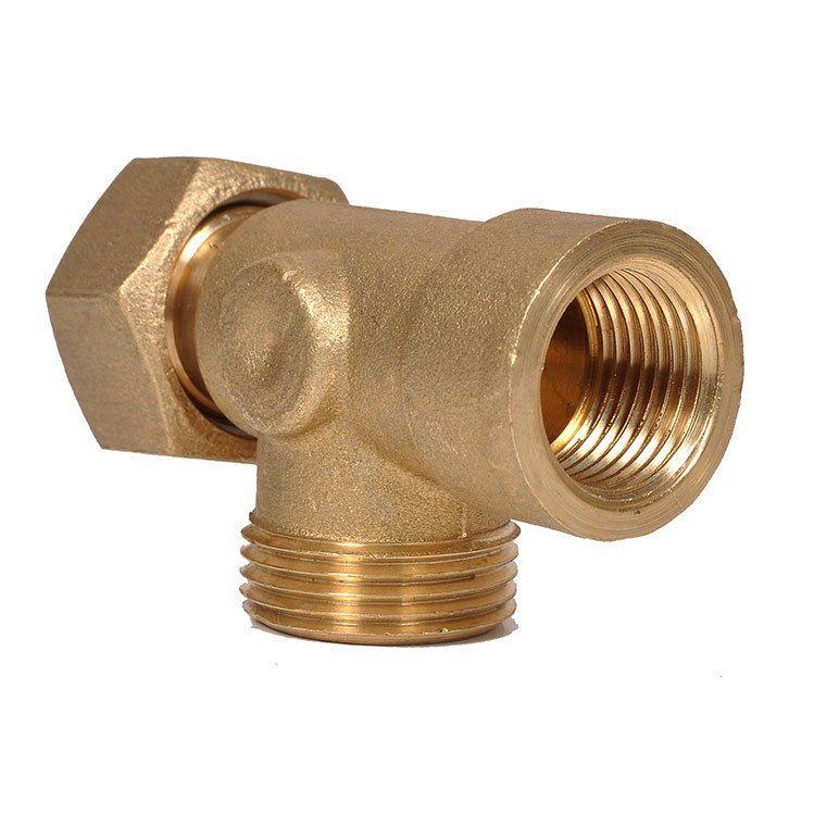 FITTINGS TE \ 1/2" İÇ - 3/4" DIŞ - 3/4" HAREKETLİ